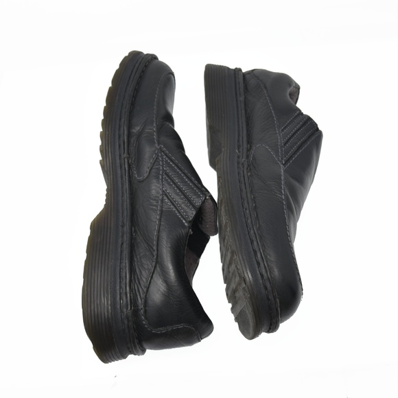 *Doc Martens Sz 12 Black Leather Slip On Comfort main image 4